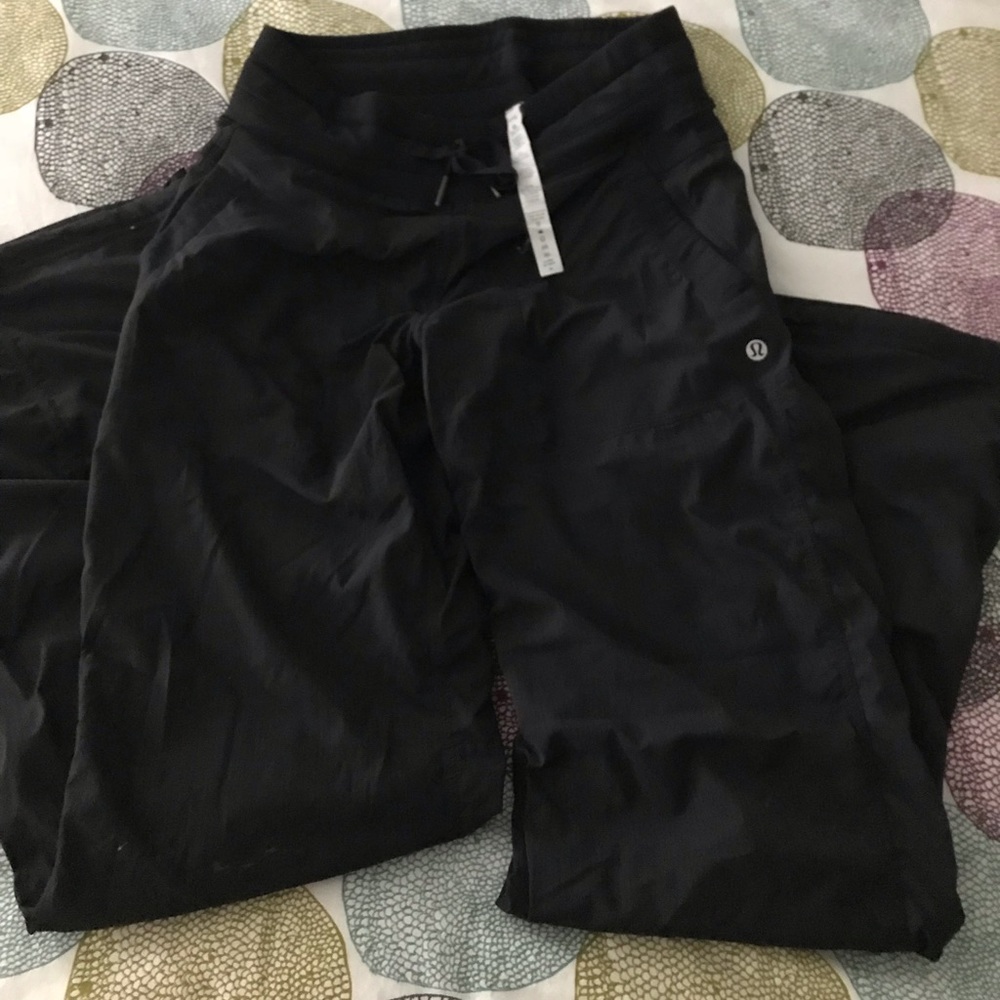 Lulu lemon, lined studio pant.